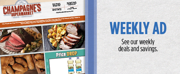 See our weekly deals and savings.