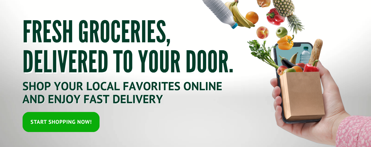 Champagne's Fresh Groceries, delivered to you door. Shop your local favorites online and enjoy fast delivery. Shop Now!